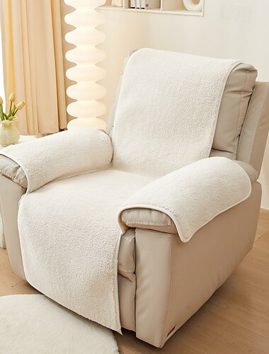  fleece relaxfauteuilhoes zachte en comfortabele hoes perfect voor het beschermen en opfrissen van uw relaxfauteuil voegt comfort en warmte toe aan uw woonkamer of home theater decor