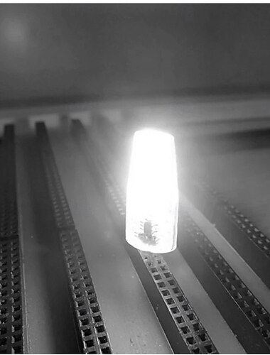  10 dimmbare G8-LED-Lampen, 3 W, 20 LEDs, Silikon-LED-Ersatz für Halogen-Kronleuchter, 120 V