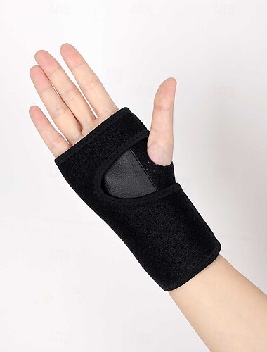  Lot de 2 attelles de poignet pour le syndrome du canal carpien, pour le soutien du poignet la nuit, le sommeil, l'attelle de poignet, le stabilisateur et l'attelle de main rembourrée pour aider au