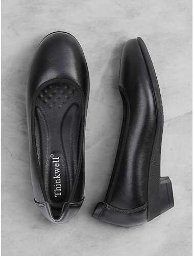  γυναικεία μαύρα δερμάτινα slip-on flats με μαλακή σόλα - άνετα και κομψά για καθημερινή χρήση