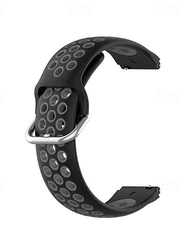  Smartwatch-Band Kompatibel mit Xiaomi Xiaomi mi Uhr Smartwatch Gurt 18mm Verstellbar Solo-Loop Sportarmband Ersatz Armband