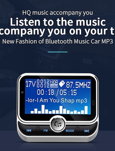  bc32 auto fm-zender blue tooth mp3-speler draadloze handsfree met 1,8'' lcd-scherm voor mobiele telefoonoplader
