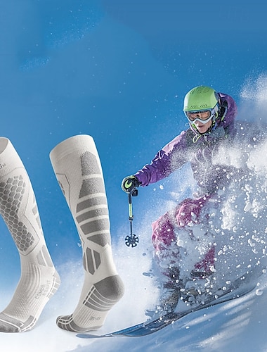 Hombre Mujer Calcetines de compresión Calcetines de  Esquí Al aire libre Invierno A prueba de resbalones Mantiene abrigado Calcetas para Camping / Senderismo Snowboard Deportes de Invierno