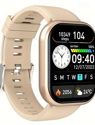  męski smartwatch 2,01 cala, ekran dotykowy o wysokiej rozdzielczości, sportowy smartwatch, wybieranie numerów telefonów/odbieranie telefonów, sen, kroki, kalorie, śledzenie aktywności, informacje o