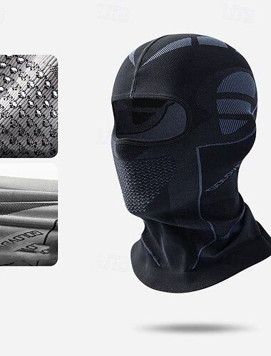  Halsmanschette Halsrohr Bandana Sportschal Gesichtsmaske Patchwork Windundurchlässig Warm Weich Komfortabel Fahhrad / Radsport Dunkelmarine Purpur Schwarz+Grau für Herren Damen Erwachsene Reisen