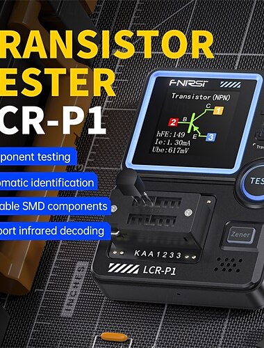  transistor tester mosfet transistor condensator tester elektronische componenten tester diode triode zener diode weerstand inductantie batterij test lcr meter mos pnp npn esr meter