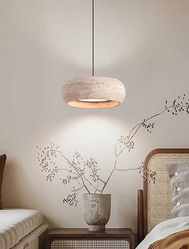  wabi-sabi noční lustr jeskyně kámen restaurace bar vintage kreativní lampy vestibul led závěsné světlo 20cm 110-240v