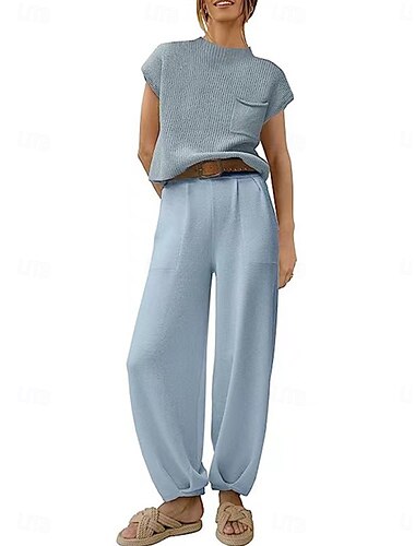  Damen T Shirt Chinesisch Chino Kurzarm Feste Farbe Schwarz Blau Khaki Sommer Regular Fit