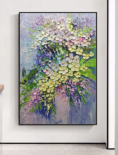  mintura håndlavet abstrakt tekstur blomster oliemalerier på lærred moderne vægkunst værelse dekoration billede til boligindretning rullet rammeløst ustrakt maleri