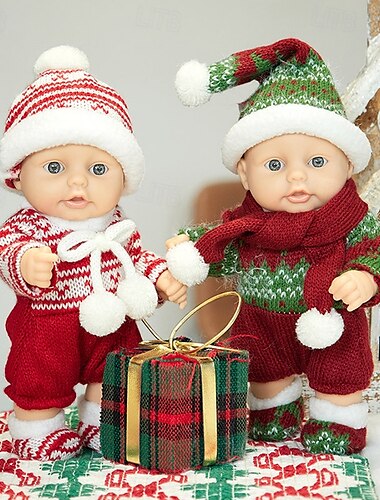  Poupée bébé reborn réaliste de 10 pouces avec vêtements, tenues, ensemble de vêtements et accessoires adaptés aux bébés reborn et aux nouveau-nés