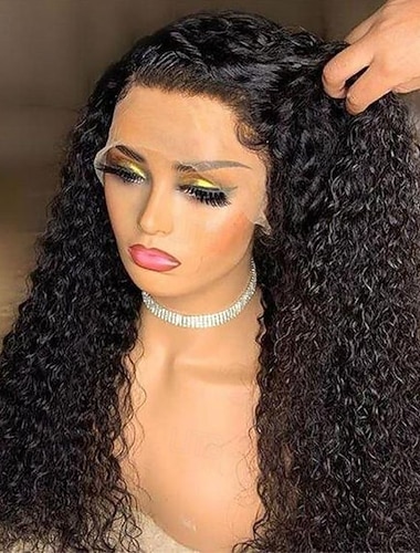 ريمي شعر طبيعي 4x13 إغلاق شعر مستعار الجزء الحر شعر برازيلي مجعد الموج العميق أسود شعر مستعار 150٪ كثافة الشعر مع شعر الطفل غلويليس قبل التقطه من أجل الباروكات للنساء السود طويل   ريمي شعر طبيعي 4x13 إغلاق شعر مستعار الجزء الحر شعر برازيلي مجعد الموج العميق أسود شعر مستعار 150٪ كثافة الشعر مع شعر الطفل غلويليس قبل التقطه من أجل الباروكات للنساء السود طويل