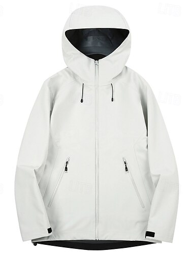  Herren Fleecejacke für Wanderer Winter Draussen Wasserdicht Warm Weich Komfortabel Vliesjacken Voller Reißverschluss Camping / Wandern / Höhlenforschung Reisen Wintersport Schwarz Weiß Blau Orange