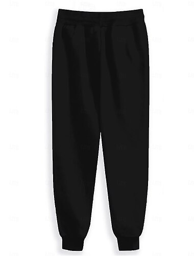  Herren Feste Farbe Jogginghose Trainingshose Jogginghose Jogger Hosen Hose Mittlere Taillenlinie Elastischer Kordelzug in der Taille Vintage Brautkleider schlicht Outdoor Strasse Alltagskleidung