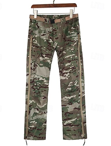  Men's Combat Pants Cargo Pants Tactical Pants Military Camouflage Winter Outdoor Regular Fit Waterproof Breathable Quick Dry Pants / Trousers Black Camouflage Hunting Climbing Camping / Hiking