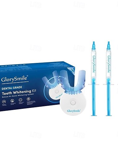  Kit de blanqueamiento dental con temporizador de 10 minutos, kit de luz LED para el hogar
