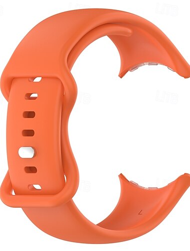  Smartwatch-Band Kompatibel mit Google Pixel Watch Smartwatch Gurt Solo-Loop Sportarmband Ersatz Armband