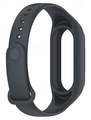  Smartwatch-Band Kompatibel mit Xiaomi Mi-Band 8 Smartwatch Gurt Verstellbar Solo-Loop Sportarmband Ersatz Armband