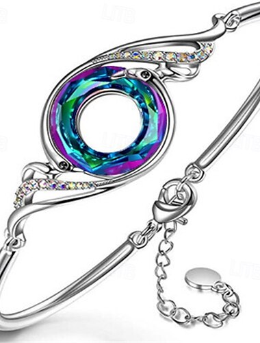  Klassisch Gesegnet Modisch Chrom Armband Schmuck Blau / Purpur / Grün Für Täglich Festtage