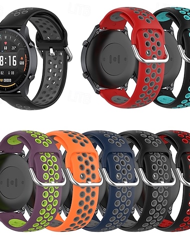  להקת שעונים חכמה מותאם ל Xiaomi צבע שעון שיאומי שעון חכם רצועה מתכוונן סולו לופ רצועת ספורט תַחֲלִיף צמיד