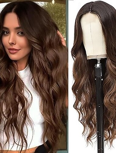  Long  Wig Premium Wavy Wigs for Women, Natural Look, Tangle-Free, Comfortable Fit, Perfect for Daily Wear and Special Occasions