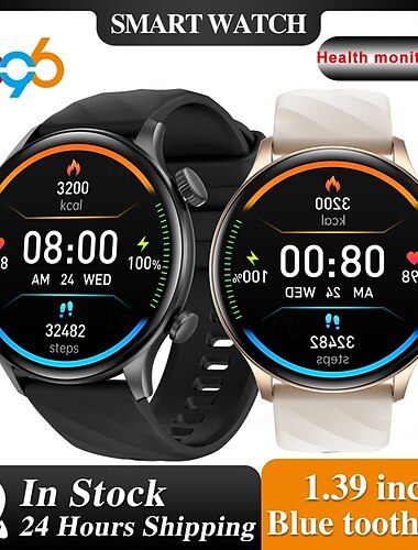  696 ZW63 Chytré hodinky 1.39 inch Inteligentní náramek Bluetooth Krokoměr Záznamník hovorů Měřič spánku Kompatibilní s Android iOS Dámské Muži Hands free hovory Záznamník zpráv IPX-0 46mm pouzdro na