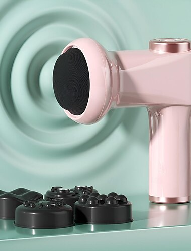  Körper elektrischer Fat Shaker Abnehmen Fettverbrennung Faszienmassagegerät mit 5 Massageköpfen