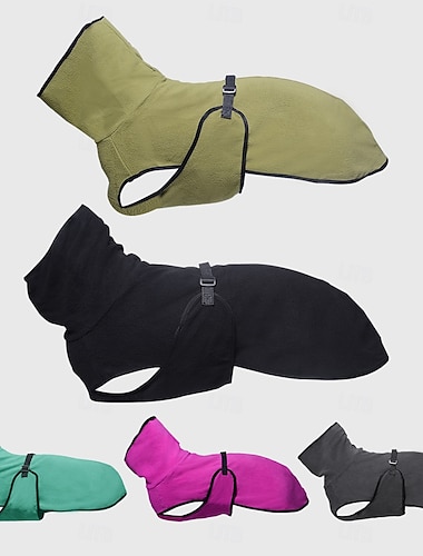  Cachorros Casacos Colete de lã Inverno Quente Confortável Ao ar livre Interior Homewear Médio Grande
