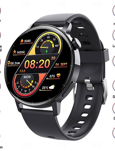  F22Rスマートウォッチ非侵襲的血糖モニタリング温度心拍数IP68防水スポーツブレスレット