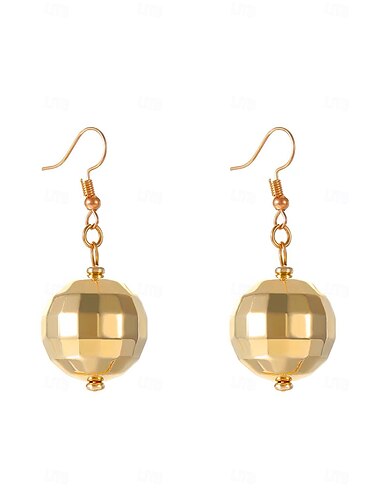  Kreolen Geometrisch Totem-Serie Ohrringe Schmuck Silber / Style 2 Gold / Stil 2 Silber Für Party Arbeit