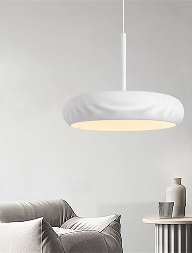  Hängelaterne Design Pendelleuchte Gips minimalistisch modern 110-240V 29cm