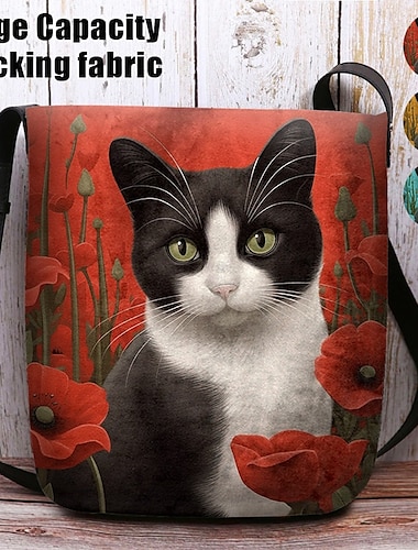  modieuze kattentas voor dames - perfect voor kattenliefhebbers die gaan winkelen of werken