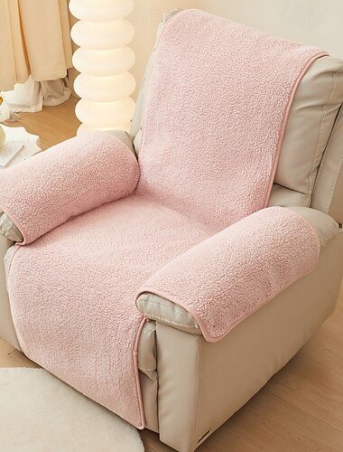  Fleece-Relaxsesselbezug, weicher und gemütlicher Schonbezug, perfekt zum Schutz und Erfrischen Ihres Relaxsessels, verleiht Ihrem Wohnzimmer oder Heimkino-Dekor Komfort und Wärme