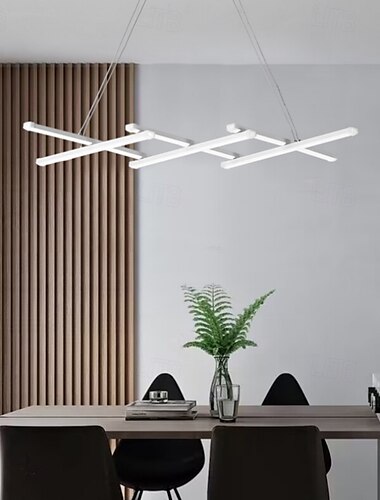  Faltbarer moderner LED-Kronleuchter, dimmbare, versenkbare Pendelleuchte mit Fernbedienung, spiralförmige, lineare Hängeleuchten, 220–240 V