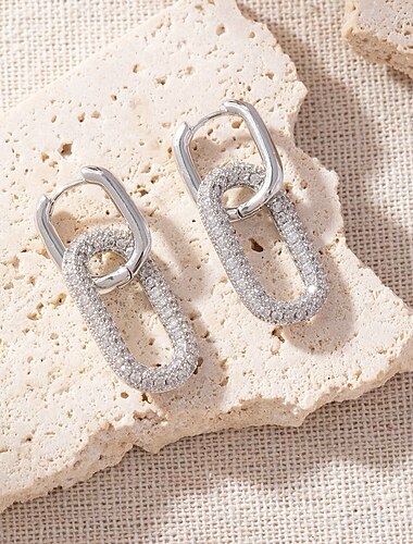  Kreolen Vintage-Stil Herzförmig Ohrringe Schmuck A / B / C Für Hochzeit Party 1 Paar