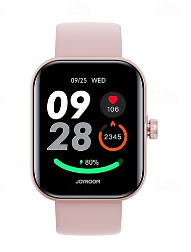  JR-FT5 Plus Orologio intelligente 1.96 pollice Intelligente Guarda Bluetooth Monitoraggio del sonno Monitoraggio frequenza cardiaca Allarme sveglia Compatibile con Android iOS Da donna Da uomo