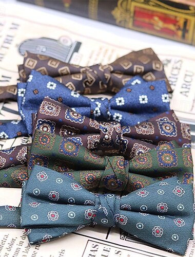  Per uomo Papillon Contemporaneo moderno Sexy A quadri / A righe / Chevron Ricevimento di matrimonio Da tutti i giorni