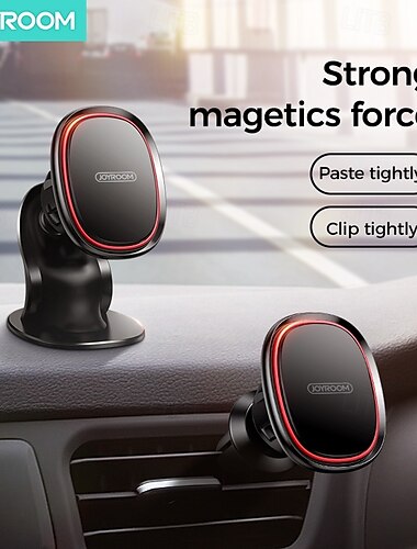 רכב Vent Phone Mount מחזיק לטלפון לוח מחוונים ניתן לסיבוב מגנטי מחזיק טלפון ל שולחן מותאם ל הכל טלפון נייד אביזר לשיחת טלפון