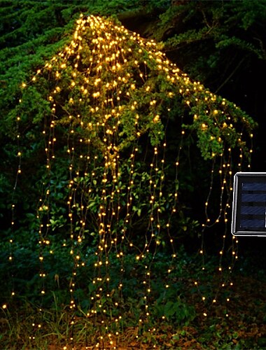  kerst led vuurvlieg bosverlichting, 2m 200 leds waterval boom wijnstok lichtsnoer buiten kerst guirlande voor vakantie kerstdecoratie
