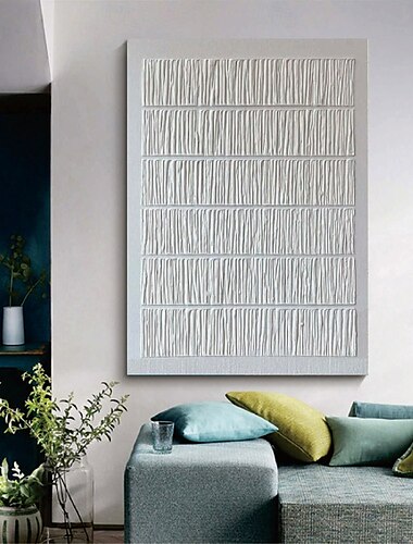  art wabi-sabi art mural peint à la main peinture texturée beige et blanche art mural en plâtre 3D beige fait à la main art contemporain peinture minimaliste art mural décoration murale moderne