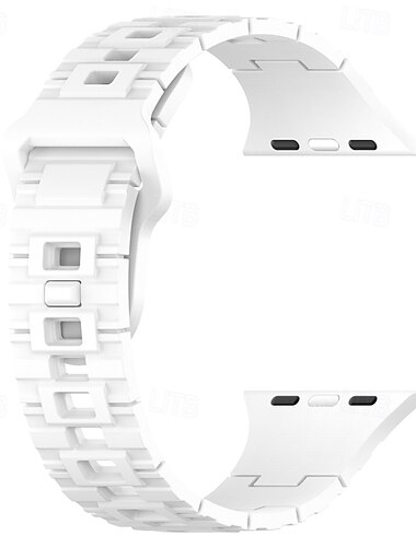  Solo Loop Compatibel met: Apple Watch-horlogebandje 38mm 40mm 41mm 42mm 44mm 45mm 49mm Verstelbaar Siliconen Vervangende horlogeband voor iwatch Ultra 2 Series 9 8 7 SE 6 5 4 3 2 1