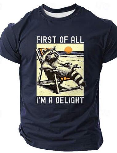  Homme Animal Marrant T shirt Manche Courte T-shirt 3D effet Col Ras du Cou Chemise Mode du quotidien Plein Air du quotidien Noir Blanche Vert Eté Printemps Vêtement Tenue S M L XL XXL XXXL