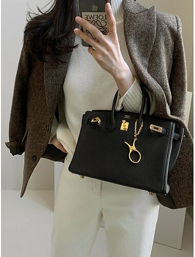  Damen Blazer Sakko warm halten Atmungsaktiv Patchwork Tasche OL-Stil Modern Feste Farbe Büro / Geschäftlich Ausgehen Standard Umlegekragen Regular Fit Langarm Oberbekleidung Braun Grau Herbst Winter