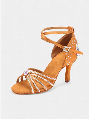  chaussures de danse latine pour femmes d'inspiration vintage - parfaites pour un look classique