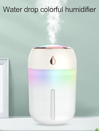  luftfuktare färgglad luftfuktare spridare spruta dimma aromaterapi arom diffusor bil luftfuktare