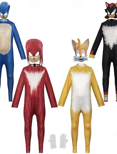  Film- och TV-kostymer Kläder Kostym Bodysuits Film-cosplay for Pojkar Barn Karnival Barnens Dag Världsbokdagen Prestanda Fest Födelsedag