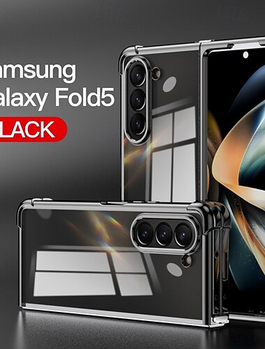  teléfono Funda Para Samsung galaxia Plegado en Z 7 Plegado en Z 6 Z Fold 5 Funda Trasera Antigolpes Retro Enchapado