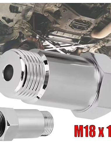  1 stuks m18x1.5 zuurstof o2 sensor extender o2 zuurstof sensor afstandhouder auto cel fix controle motor licht eliminator adapter converter