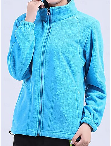  Damen Gepolstert Formal Sport Herbst Winter Standard Mantel Sport Jacken Langarm Zip Schwarz Hellgrün Blau