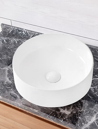  Waschbecken für Badezimmer Moderne - Keramik Rundförmig Vessel Sink
