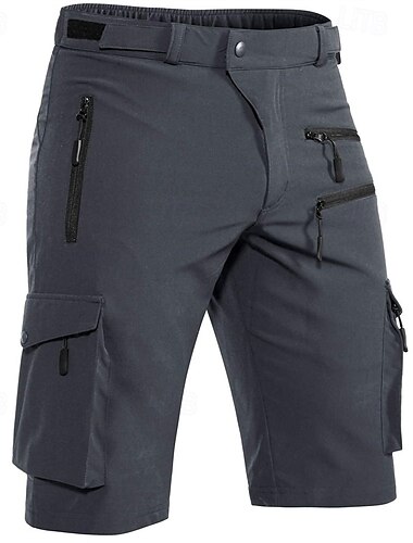  Bărbați Pantaloni Scurți Cargo Pantaloni scurți de camping Pantaloni Scurți Σορτς πεζοπορίας Talie elastică Multi Buzunare Simplu Impermeabil Uscare rapidă Lungimea genunchiului Sport exterior Zilnic